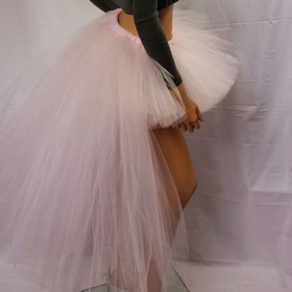 Adult High Low Light Pink Tutu Bustle